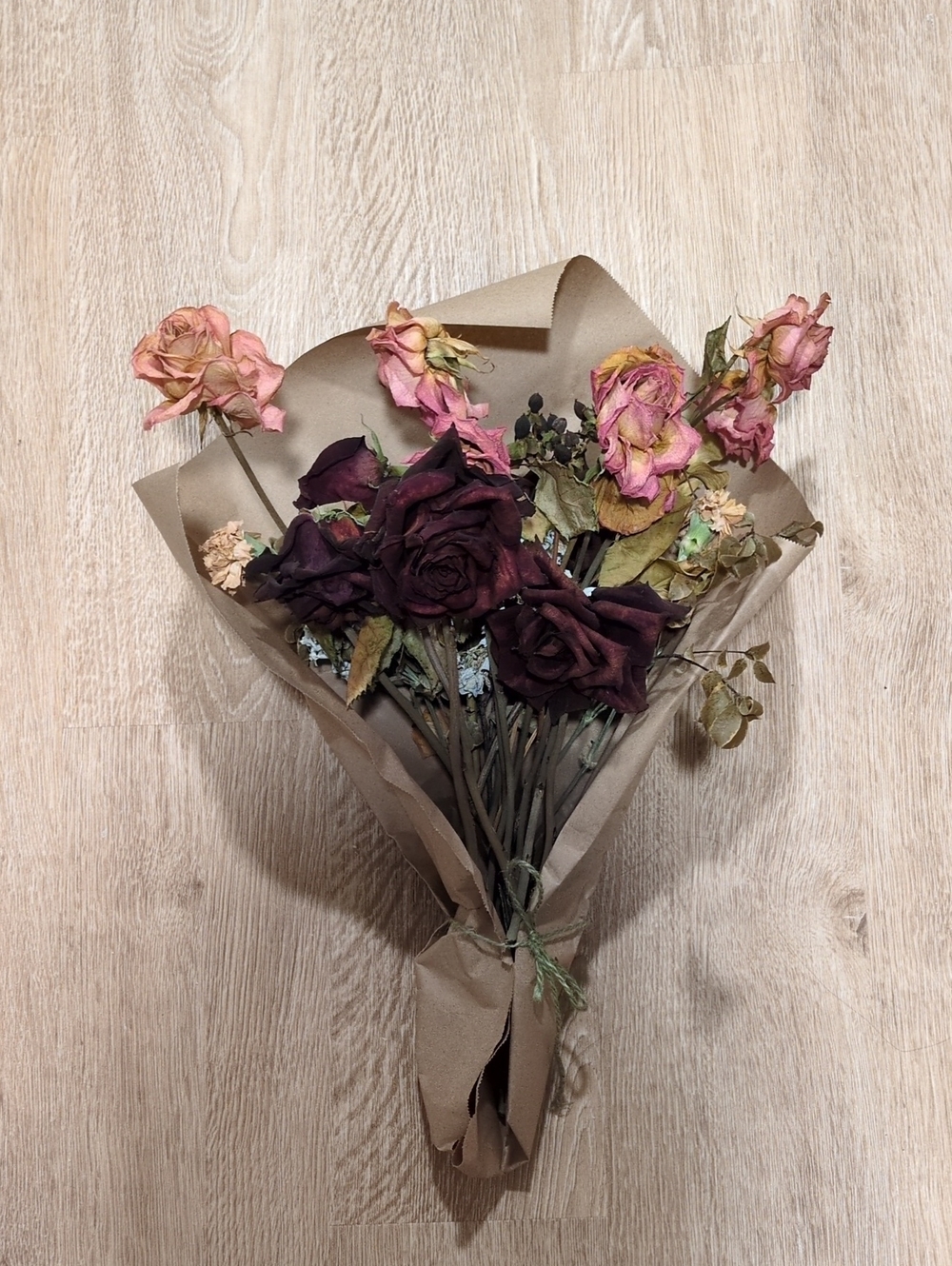 Seattle Pike Place Market Dried Floral Bouquet